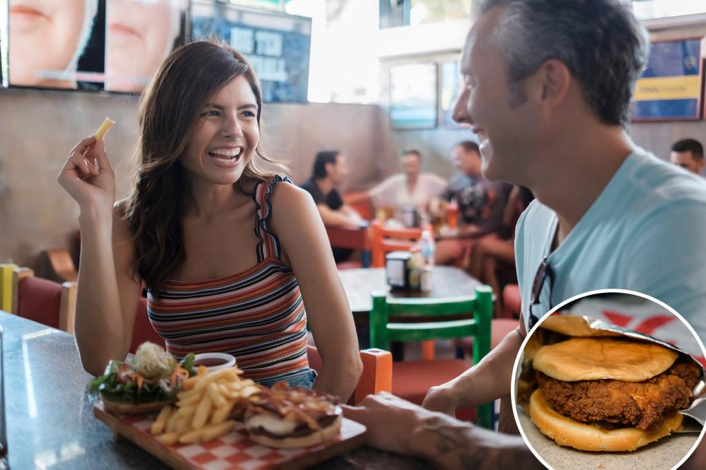 The best fast food restaurant where men take women on a first date is revealed