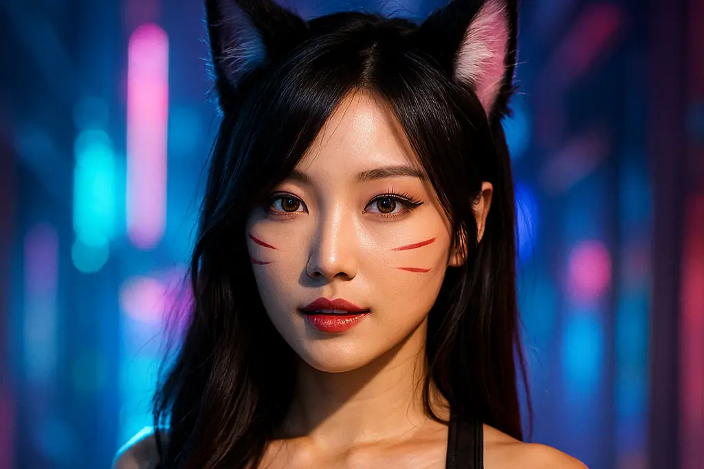A musa coreana que conquistou os gamers como Ahri… e o mercado de criptomoedas com inteligência felina