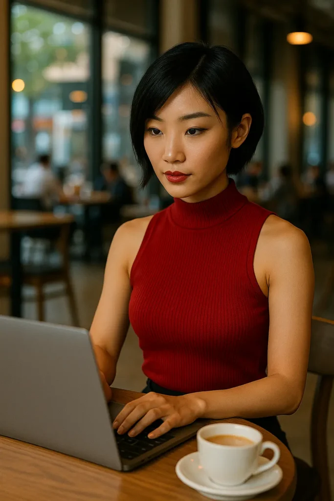 Ada Wong chinesa une sedução e tecnologia: musa do cosplay domina o mundo da segurança digital