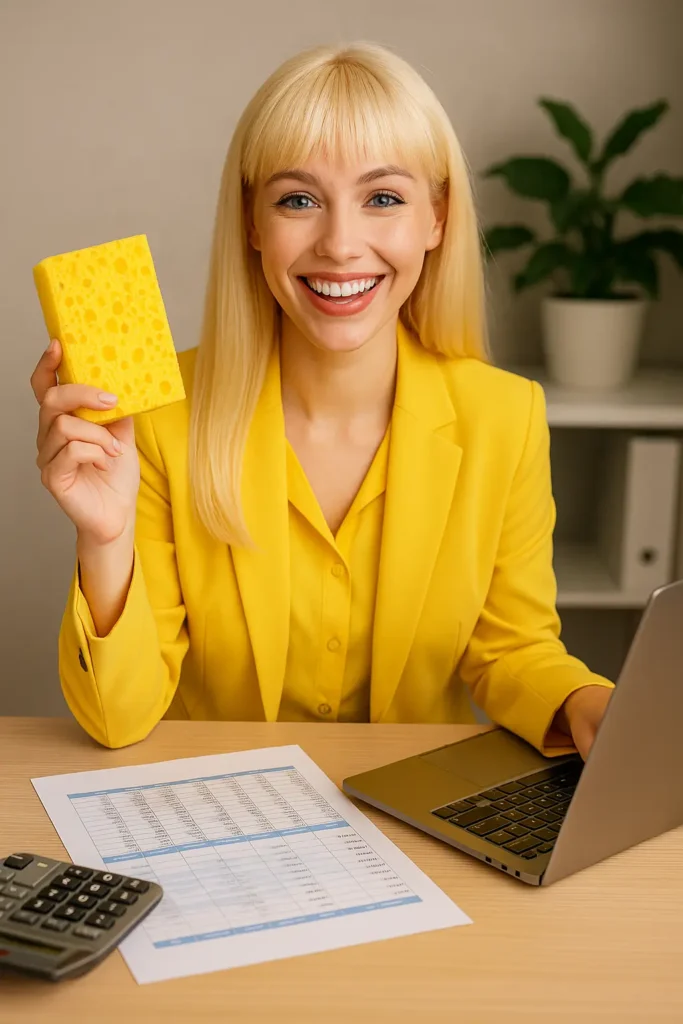 Musa do cosplay de Bob Esponja vira fenômeno no Brasil ensinando finanças domésticas com bom humor