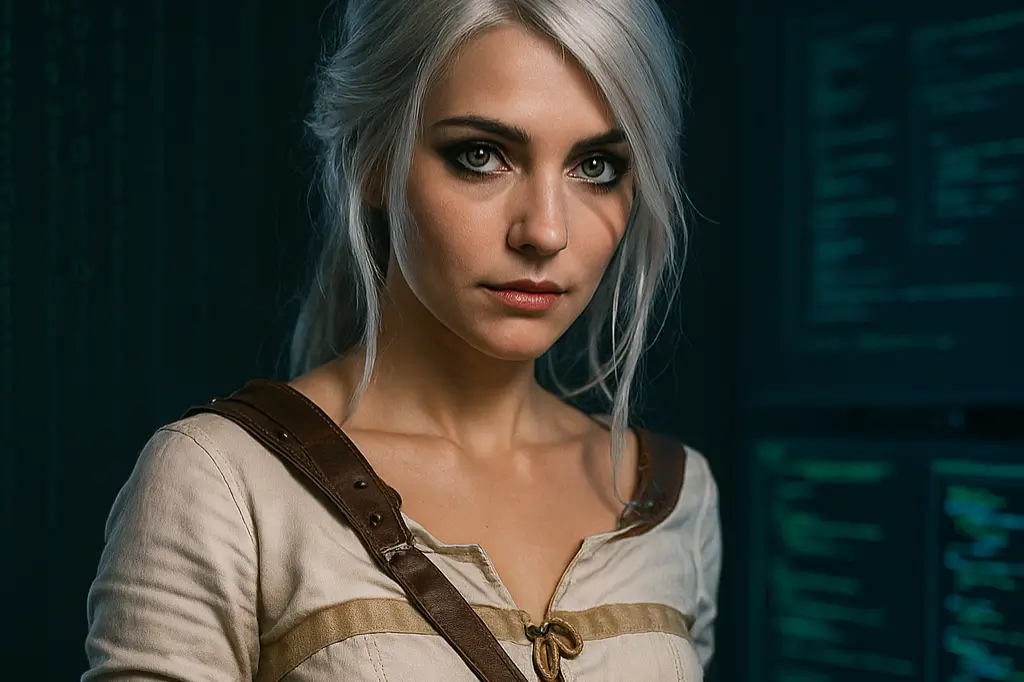 Cosplay de Ciri surpreende ao revelar especialista em cibersegurança e VPN empresarial de alto impacto