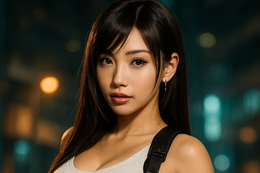 Tifa Lockhart ganha vida no Japão