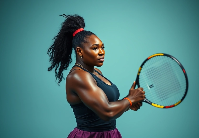 Representação visual de Serena Williams: De Ícone da Resistência a Promotora da Cultura Ozempic?