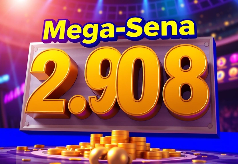Representação visual de Mega-Sena 2.908: Confira o resultado e o prêmio de R$ 8,3 milhões!