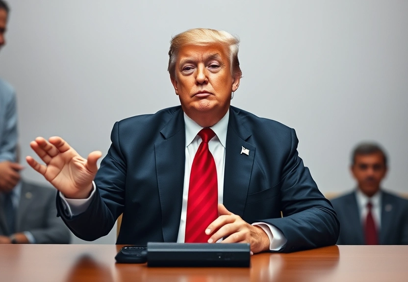 Representação visual de O Perigo da Manipulação Estatística de Trump: Um Caminho para o Autoritarismo