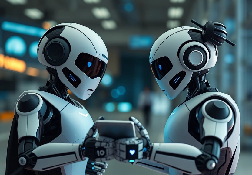 Representação visual de Gigantes da Tecnologia Sob Investigação: Impacto dos Chatbots nas Crianças