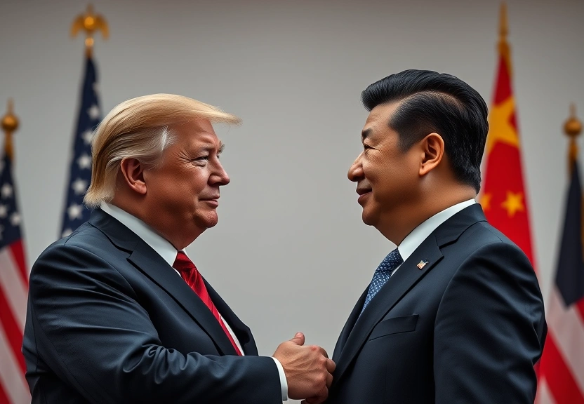 Representação visual de EUA e China selam acordo sobre TikTok; Trump e Xi podem mudar tudo!