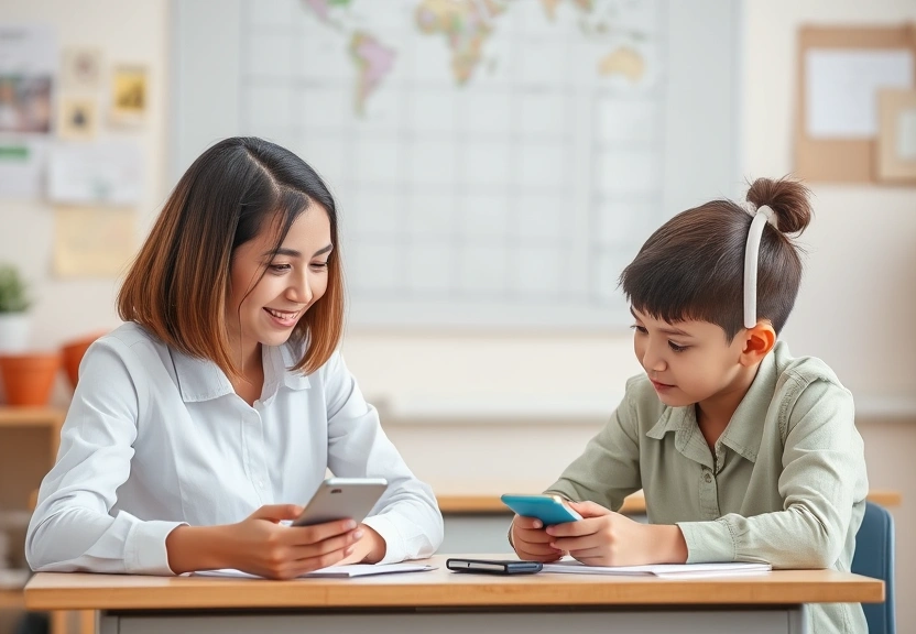 Representação visual de Proibição de celulares nas escolas do Rio impulsiona notas e melhora comportamento dos alunos