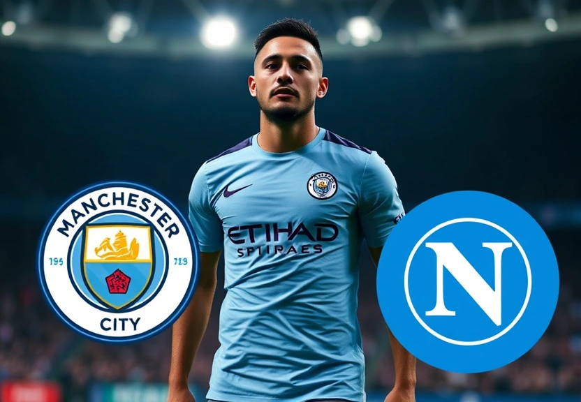 Representação visual de Manchester City e Napoli: Guia Completo para Assistir ao Jogo da Champions League