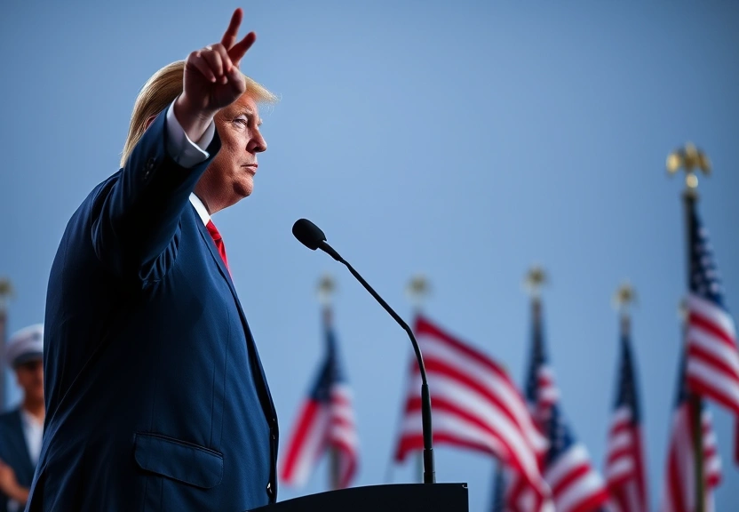 Representação visual de A ofensiva de Trump contra a liberdade de expressão: o racha na direita americana