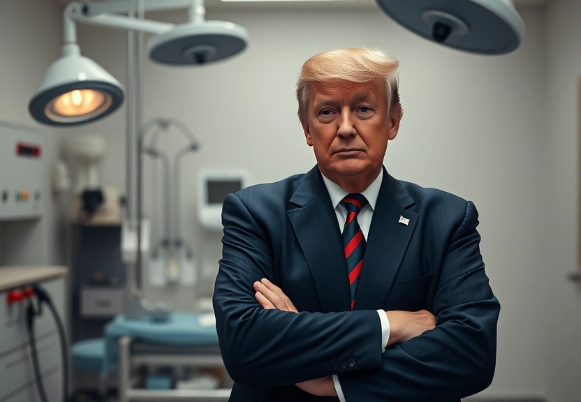 Representação visual de Tarifaço de Trump impactará equipamentos médicos e insumos de saúde bucal, alerta Padilha