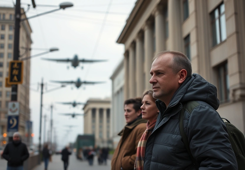 Representação visual de Ucranianos na linha de frente: vivendo a normalidade em meio aos bombardeios russos