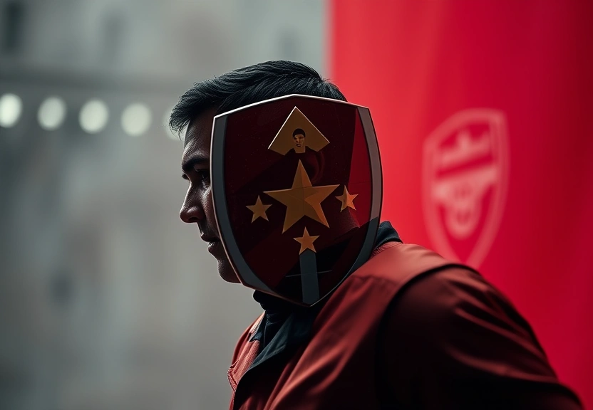 Representação visual de Arsenal Mostra Força Mental e Transforma Desespero em Oportunidade Gigante