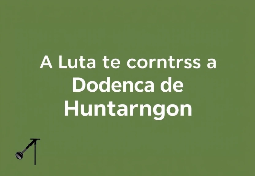 Representação visual de A Luta Contra a Doença de Huntington: Esperança e Revelações no Podcast de Josh Halliday