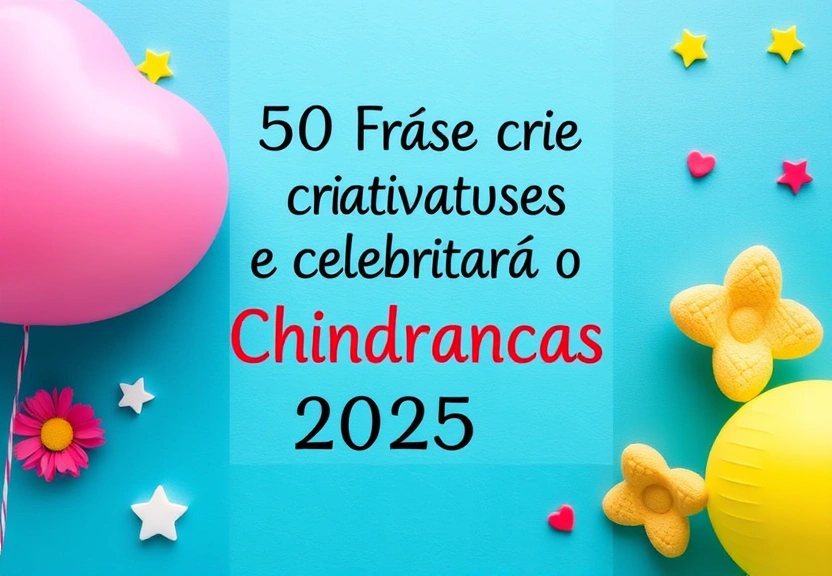 Representação visual de 50 Frases Criativas e Carinhosas para Celebrar o Dia das Crianças 2025