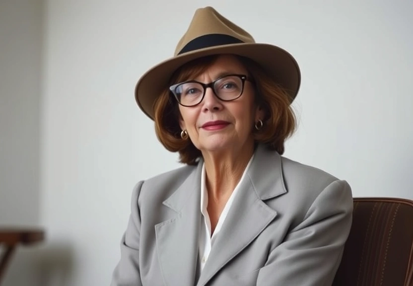 Representação visual de De Annie Hall a Alguém Tem que Ceder: Diane Keaton foi a rainha da comédia por excelência.