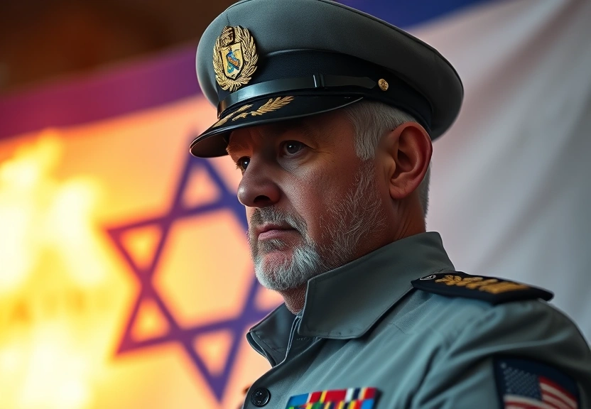 Representação visual de Chefe militar de Israel cita fracasso devastador em outubro de 2023
