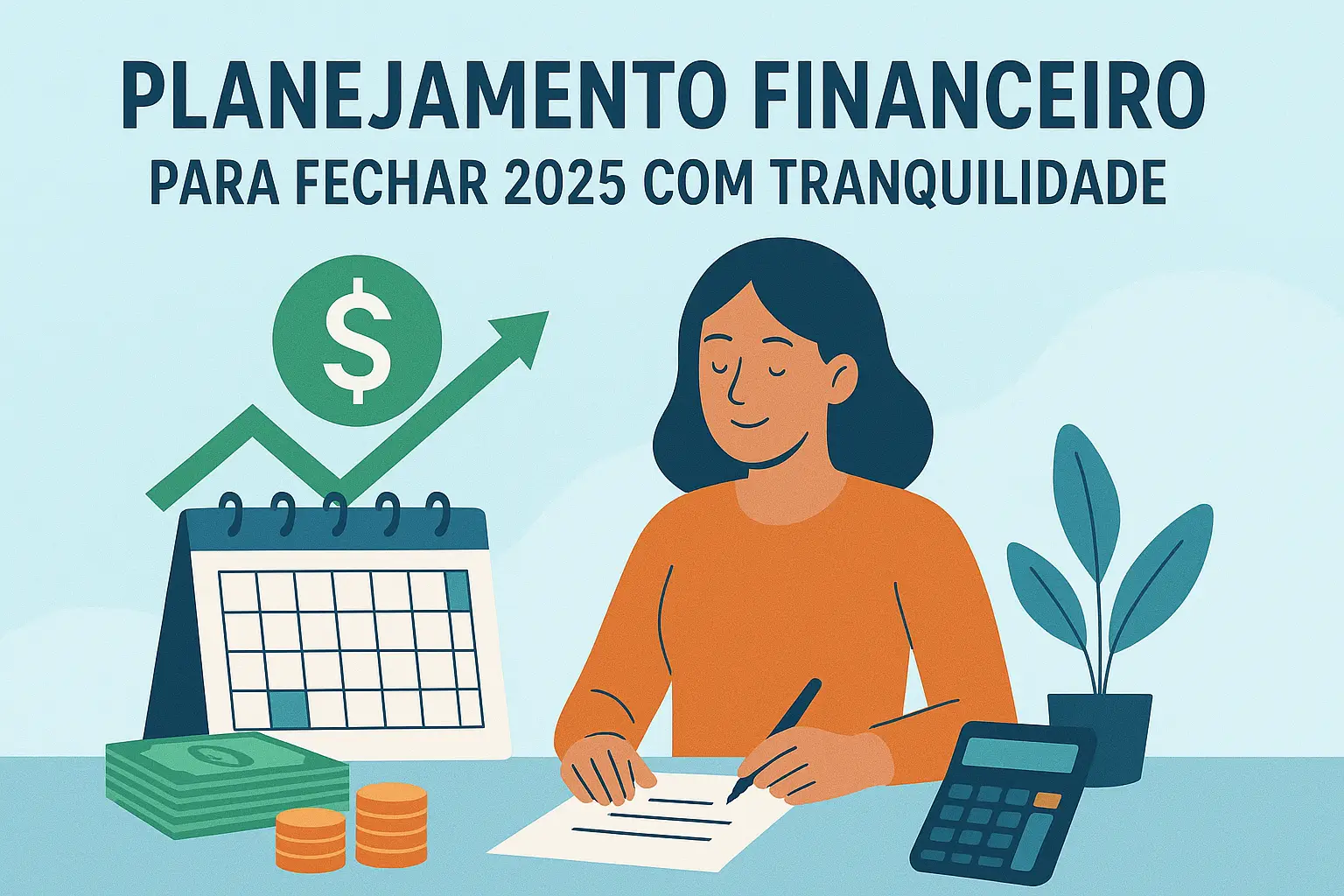 Planejamento financeiro para fechar 2025 com tranquilidade