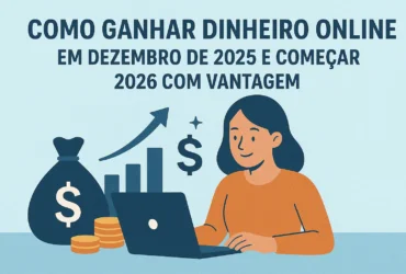Como Ganhar Dinheiro Online em Dezembro de 2025 e Começar 2026 com Vantagem