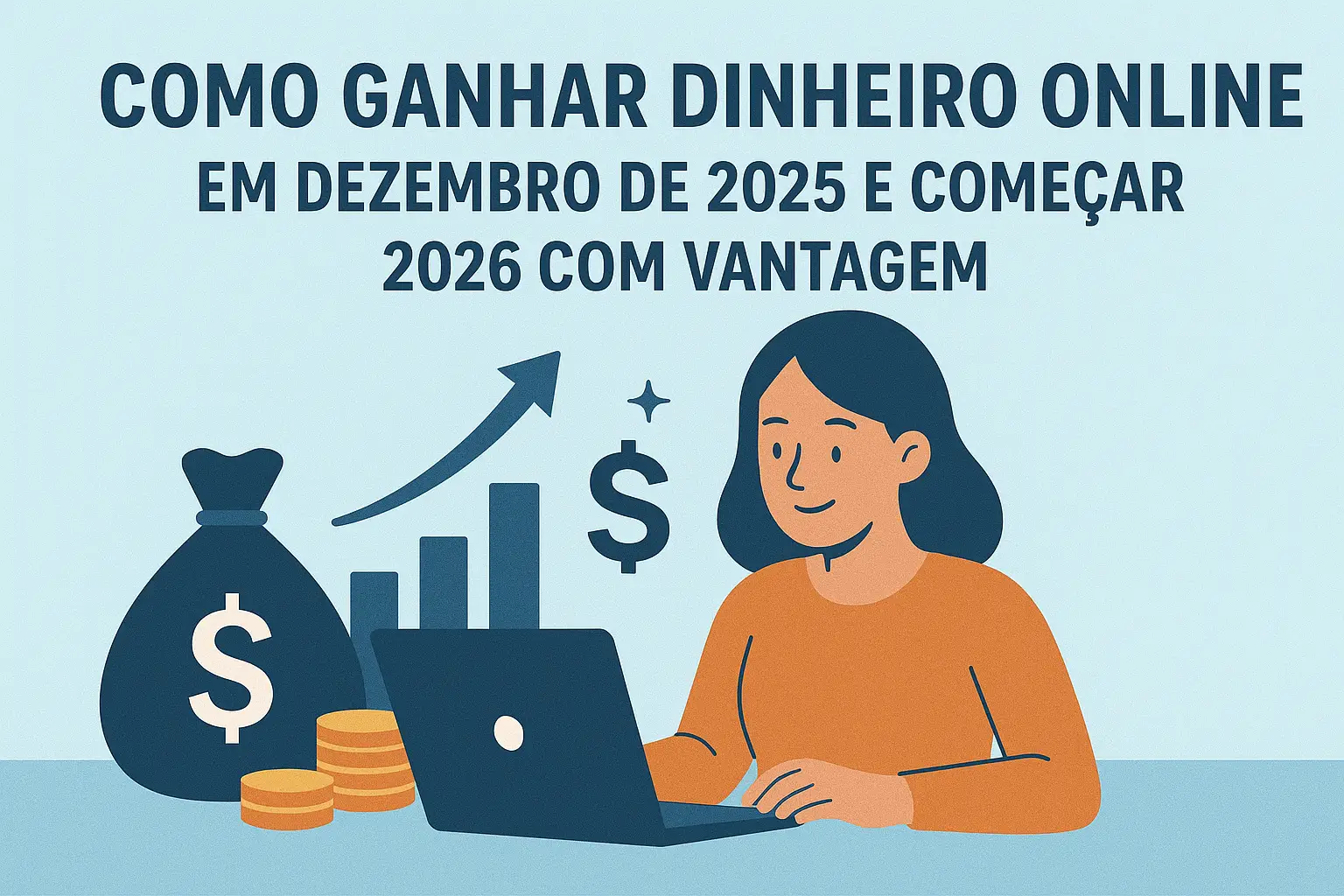 Como Ganhar Dinheiro Online em Dezembro de 2025 e Começar 2026 com Vantagem