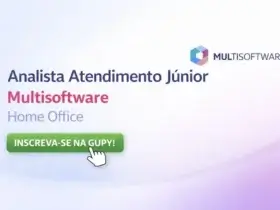 Analista Atendimento Júnior – Multisoftware – Home Office