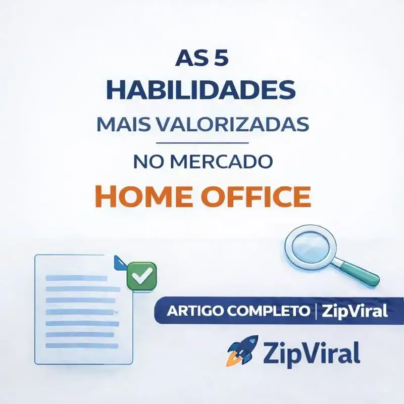 As 5 Habilidades mais Valorizadas no Mercado Home Office