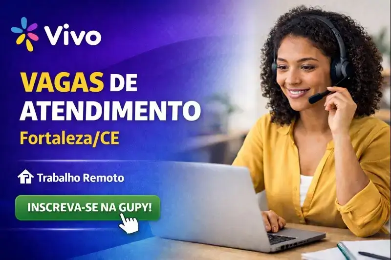 Atendimento Vivo – Vagas em Fortaleza – Inscrição pela Gupy